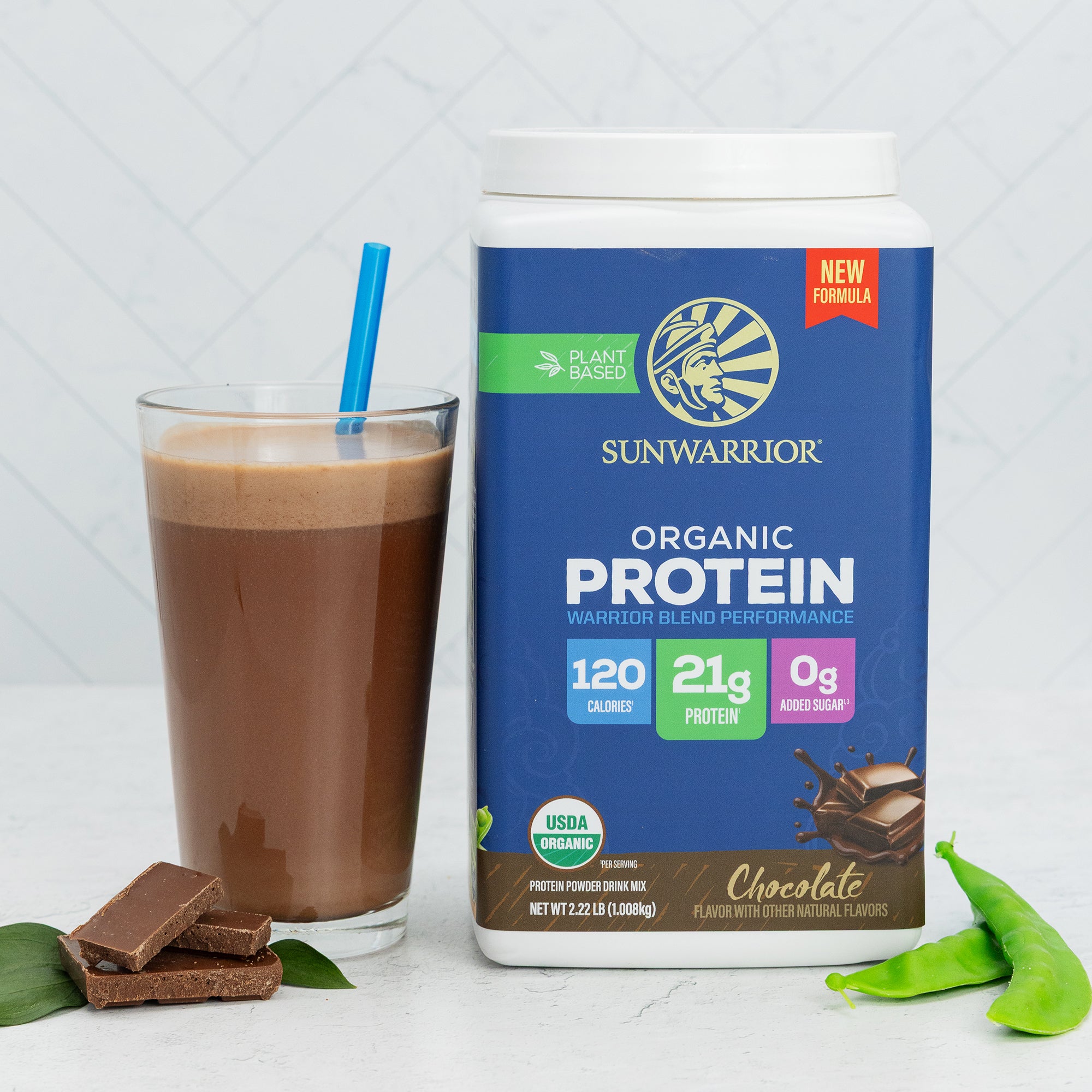 Bột protein thực vật hữu cơ Sunwarrior Warrior Blend Performance 9 Bột protein thực vật hữu cơ Sunwarrior Warrior Blend Performance - Ảnh 9