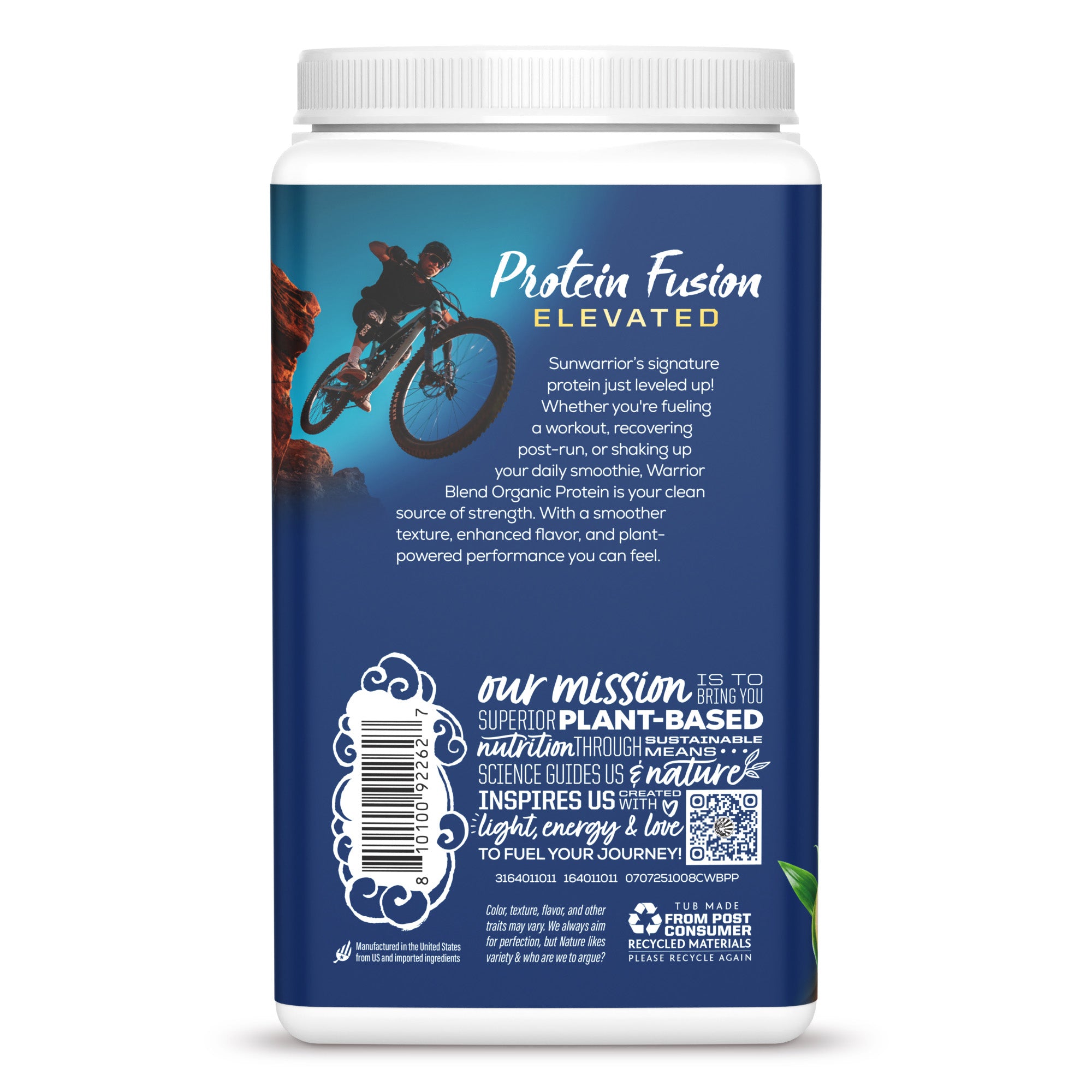 Bột protein thực vật hữu cơ Sunwarrior Warrior Blend Performance 12 Bột protein thực vật hữu cơ Sunwarrior Warrior Blend Performance - Ảnh 12