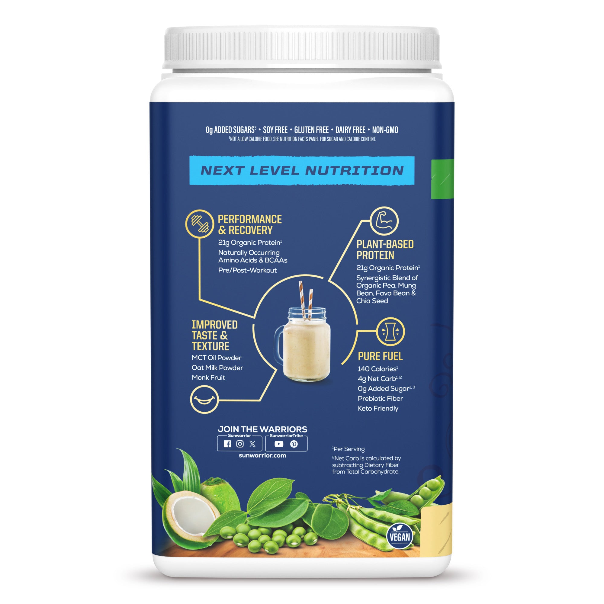 Bột protein thực vật hữu cơ Sunwarrior Warrior Blend Performance 19 Bột protein thực vật hữu cơ Sunwarrior Warrior Blend Performance - Ảnh 19